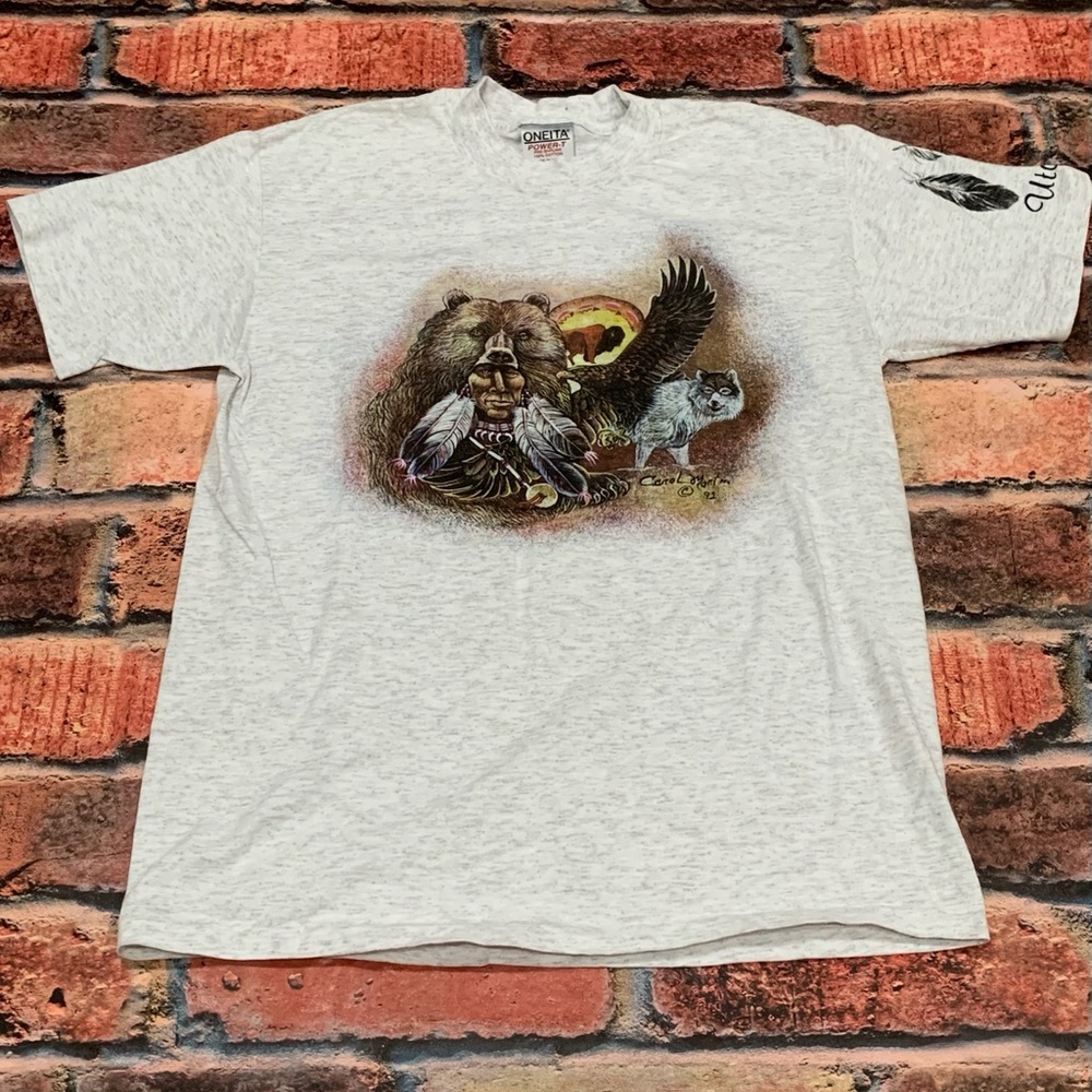Vintage Utah Native American Single Stitch Shirt